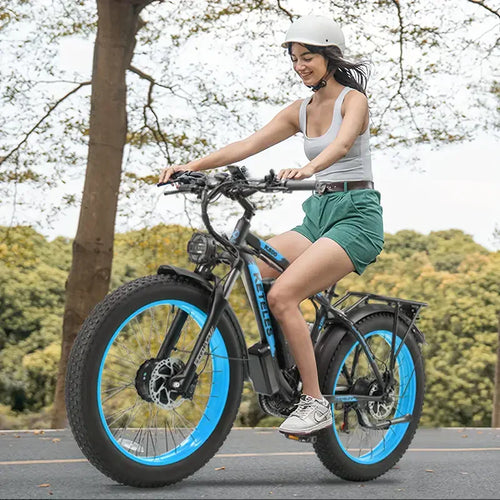 Kettles 26” Dual-Motor Fat Tire E-Bike